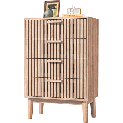 Kommode mit 4 Schubladen – Holzschrank für Schlafzimmer & Wohnzimmer