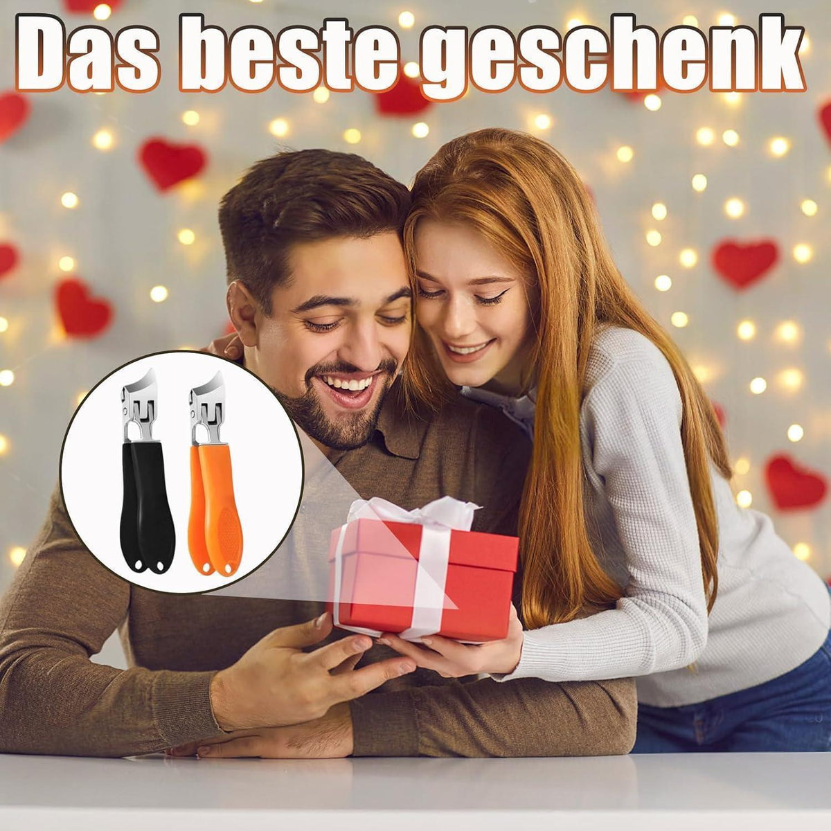 Gebogene Fußnagelschere Set – Präzise & Ergonomisch