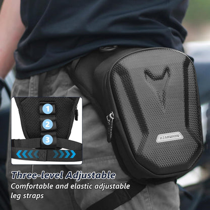 Motorrad Beintasche mit Verstellriemen & Karabiner