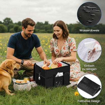 Faltbare Kühltasche 40L – Picknicktasche für Camping & Outdoor