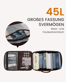 45L Reiserucksack Handgepäck Flugzeug Damen 17,3 Zoll