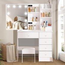 Schminktisch LED-Beleuchtung Spiegel Make-up Kosmetiktisch 3 Farben