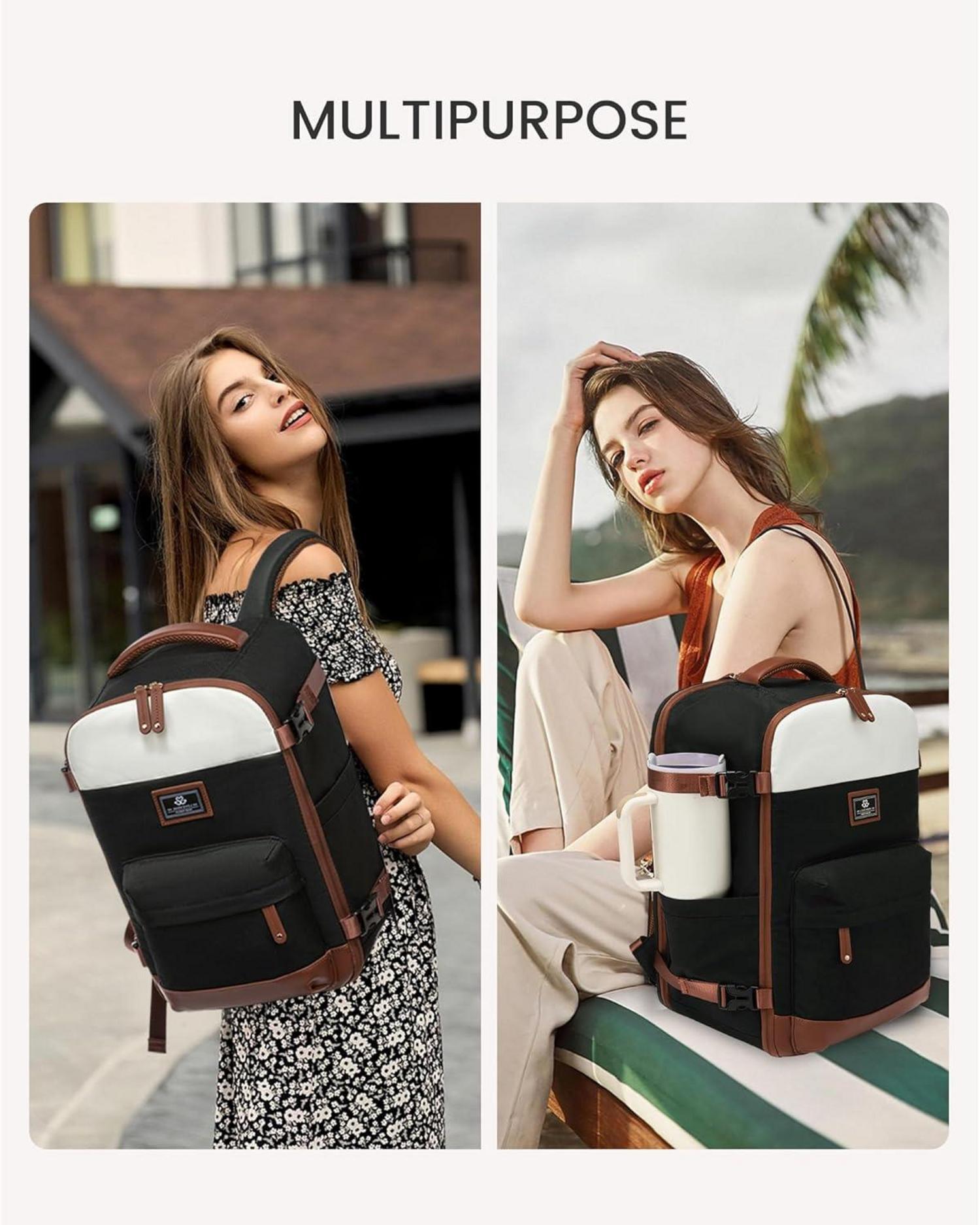 Handgepäck Rucksack 20L Damen Reiserucksack für Flugzeug Eurowings
