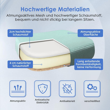 Ergonomischer Bürostuhl Schwarz mit klappbaren Armlehnen