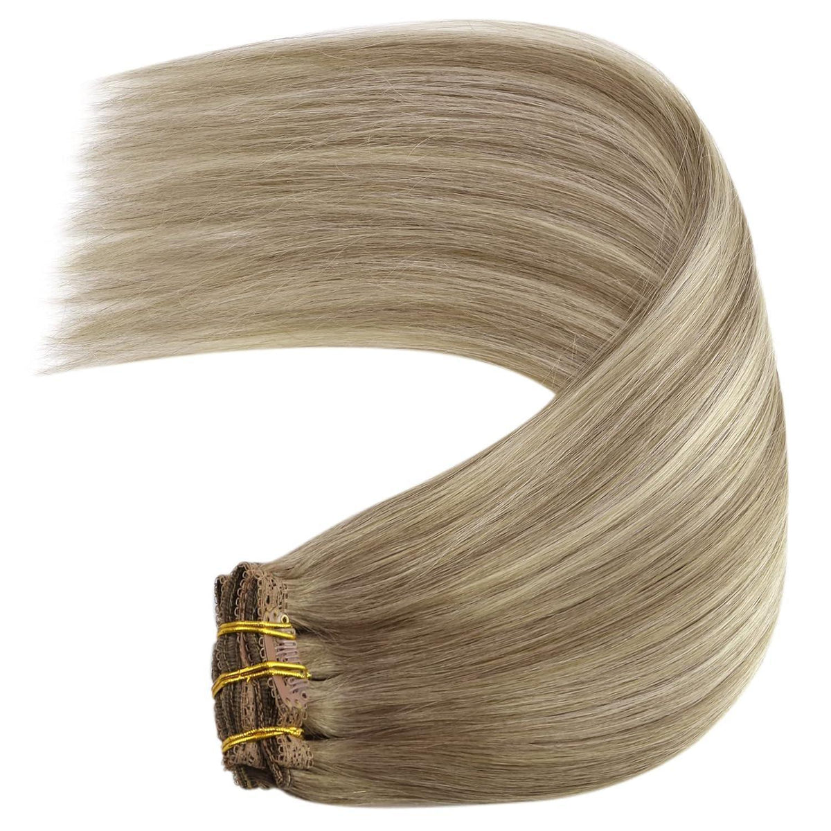 Clip-in Echthaar Extensions Ombre 50cm – Volumenspendend & Vielseitig