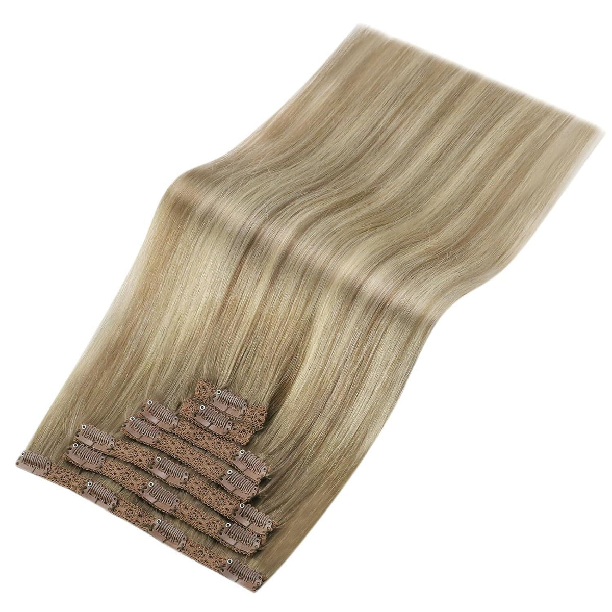 Clip-in Echthaar Extensions Ombre 50cm – Volumenspendend & Vielseitig