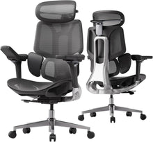 Ergonomischer Bürostuhl mit dynamischer Lendenwirbelstütze und