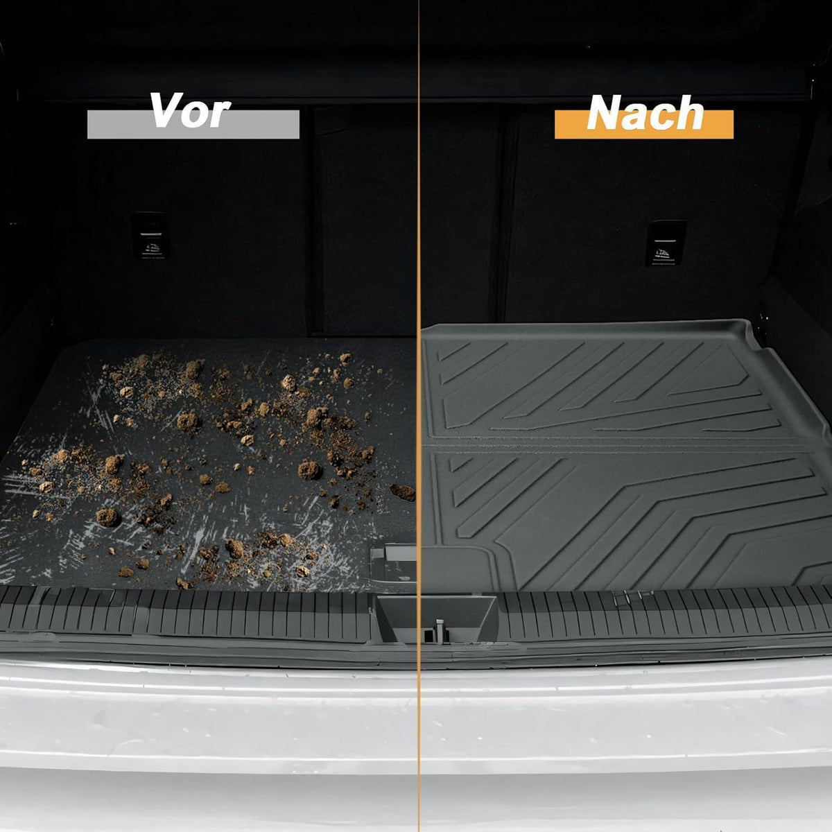 ECOZEN Kofferraumwanne VW Tiguan 3 2024-2026 | Passgenau & Wasserdicht