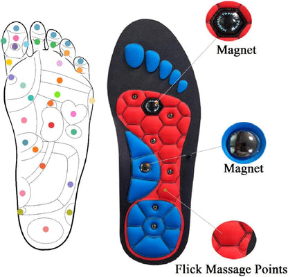 Einlagen Magnetische Massageeinlagen Akupressur Fußmassage 35-39