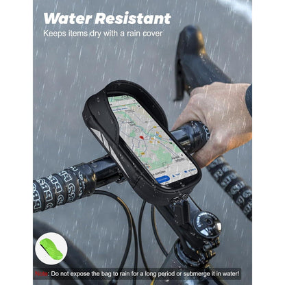 Wasserdichte Fahrrad Lenkertasche mit Handyhalterung 360°