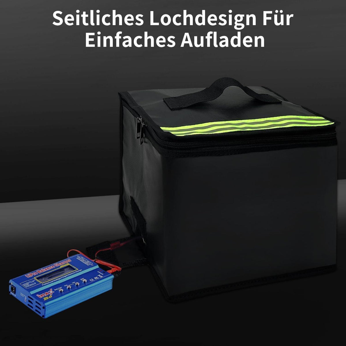 Feuerfeste LiPo-Batterietasche 2er-Set – Schutzbox für Lithium-Akkus