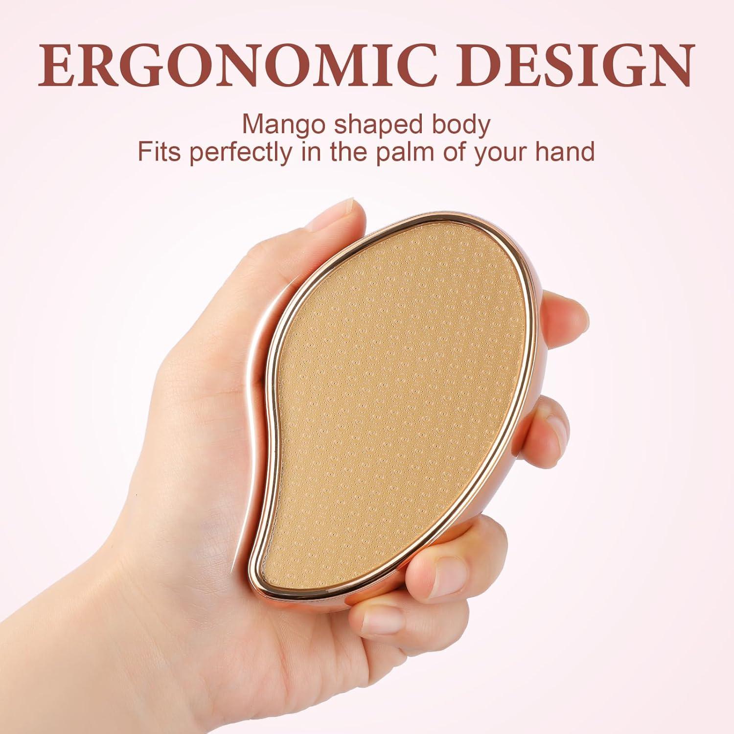 Nano Glas Hornhautentferner 2in1 - Professionelle Pediküre, Nass&Trocken