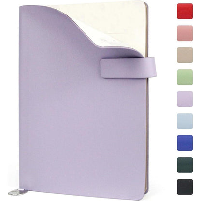 Notizblock Softcover, liniert, 5.7x8.4", Lila – Geschenkbox
