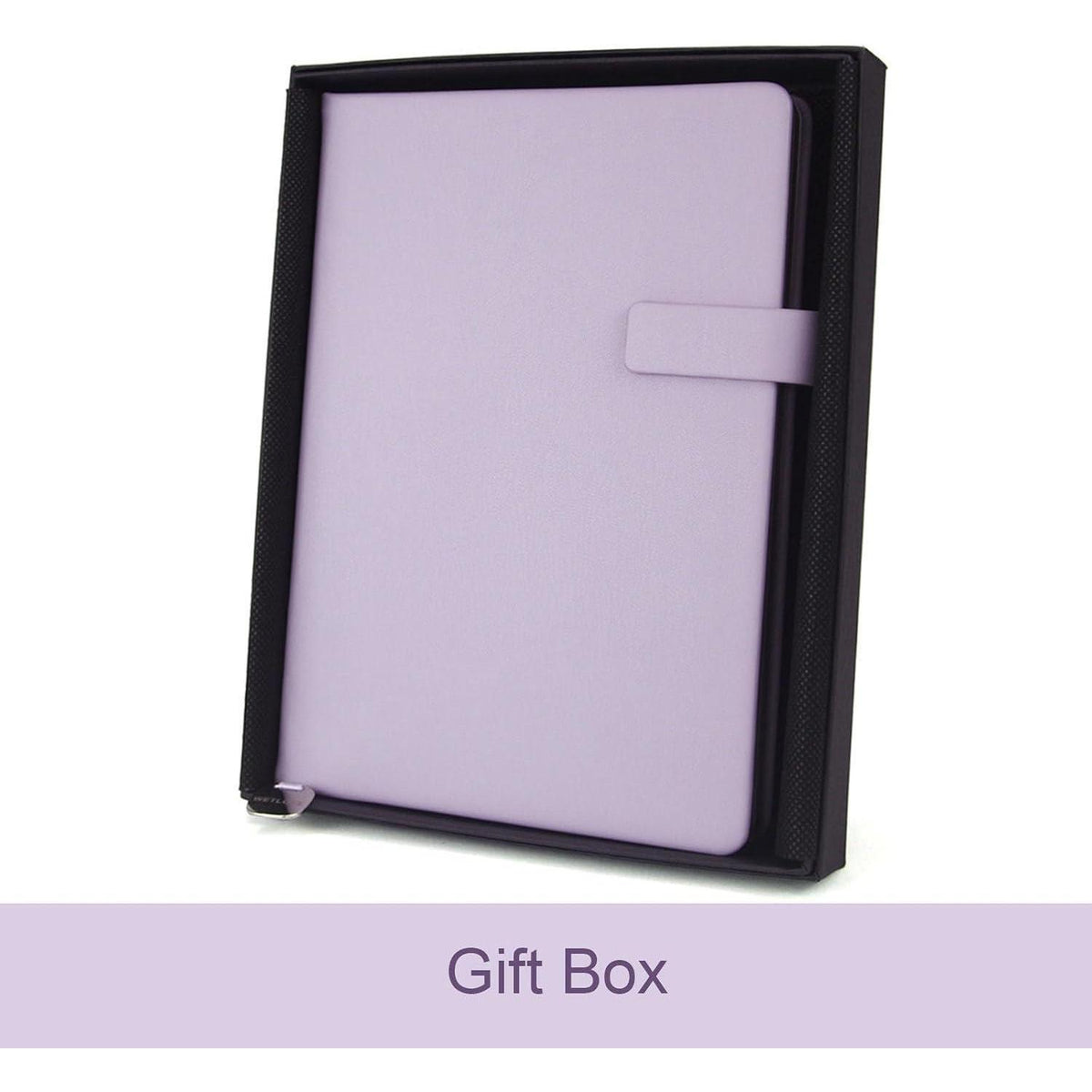 Notizblock Softcover, liniert, 5.7x8.4", Lila – Geschenkbox