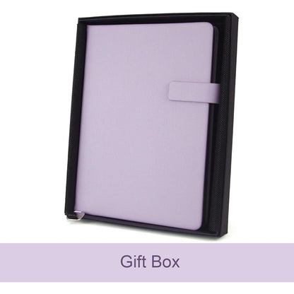 Notizblock Softcover, liniert, 5.7x8.4", Lila – Geschenkbox