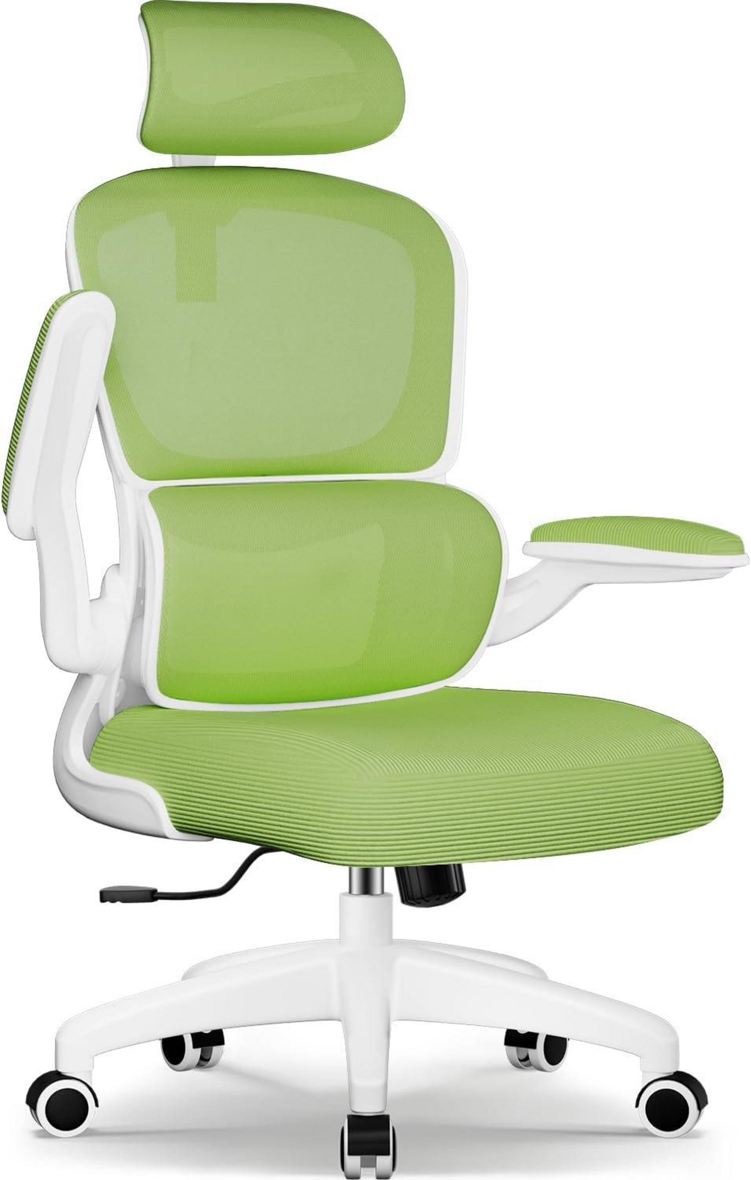 Ergonomischer Bürostuhl Lendenwirbelstütze Armlehnen höhenverstellbar