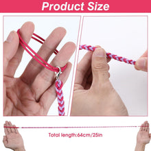 4er Set Elastische Haargummis Für Pferdeschwanz 65cm