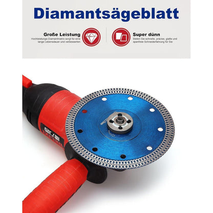 Diamanttrennscheibe 125mm Turbo X-Zahn für Fliesen & Stein