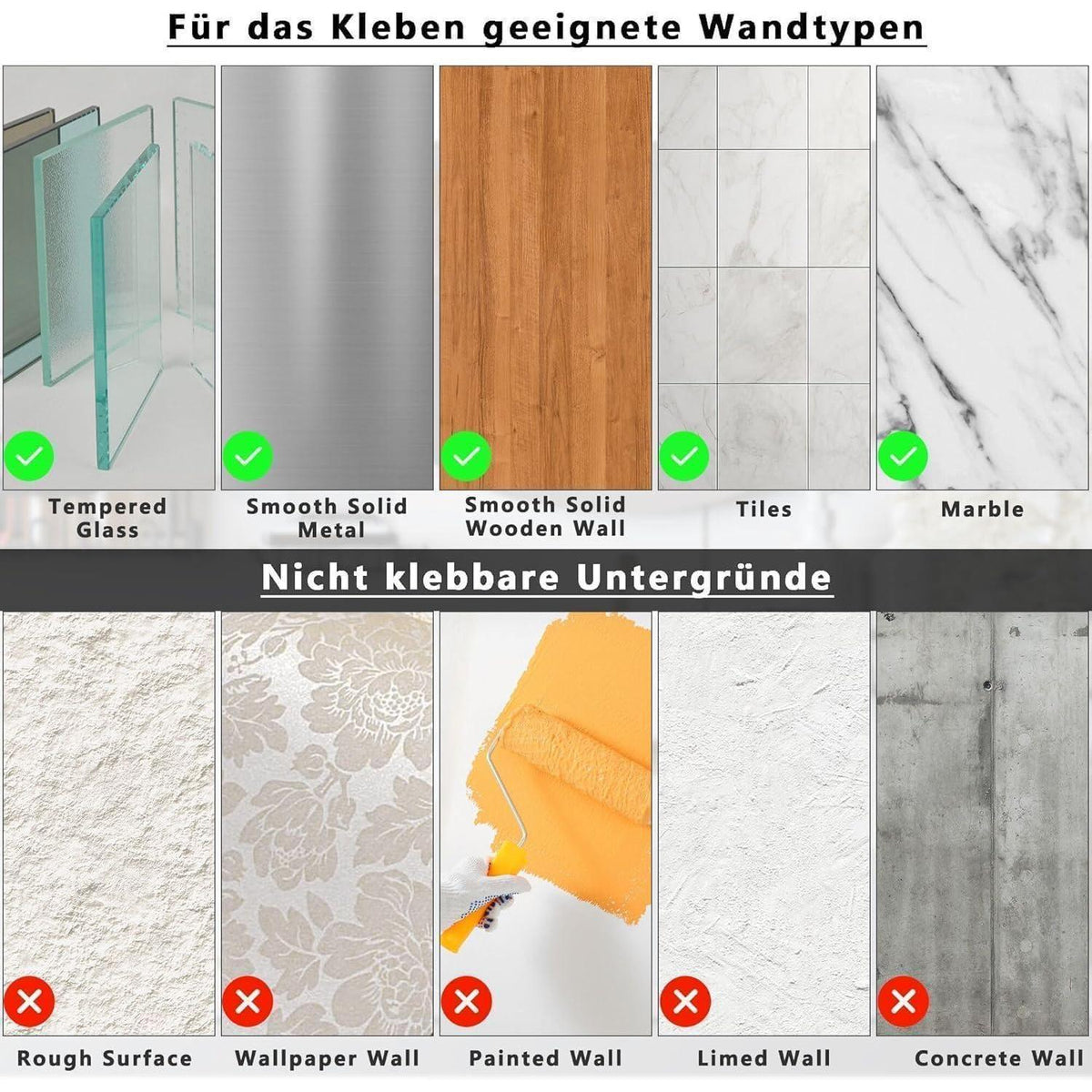 Toilettenpapierhalter ohne Bohren mit Handtuchhaken – Edelstahl Silber