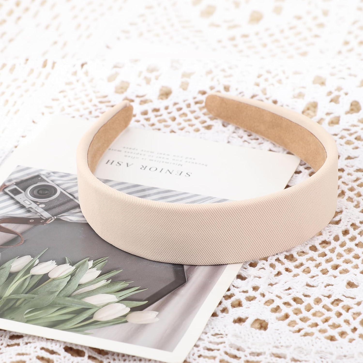 DRESHOW Haarreifen Damen Mädchen 4 Stück Boho Stirnband Set