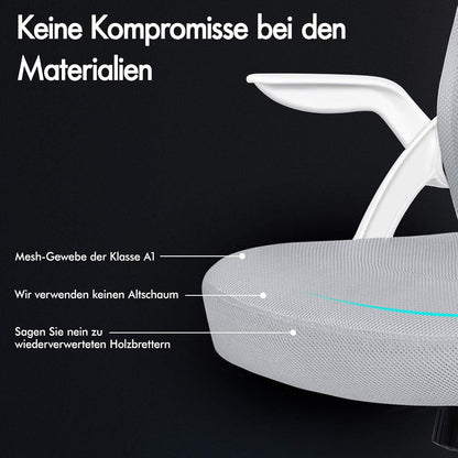 Büro-Schreibtischstuhl ergonomisch Heimbüro Computer-Netzstuhl mit