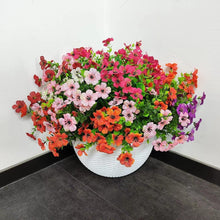 Künstliche Blumen Außen 8 Bündel Wetterfest Balkon Garten