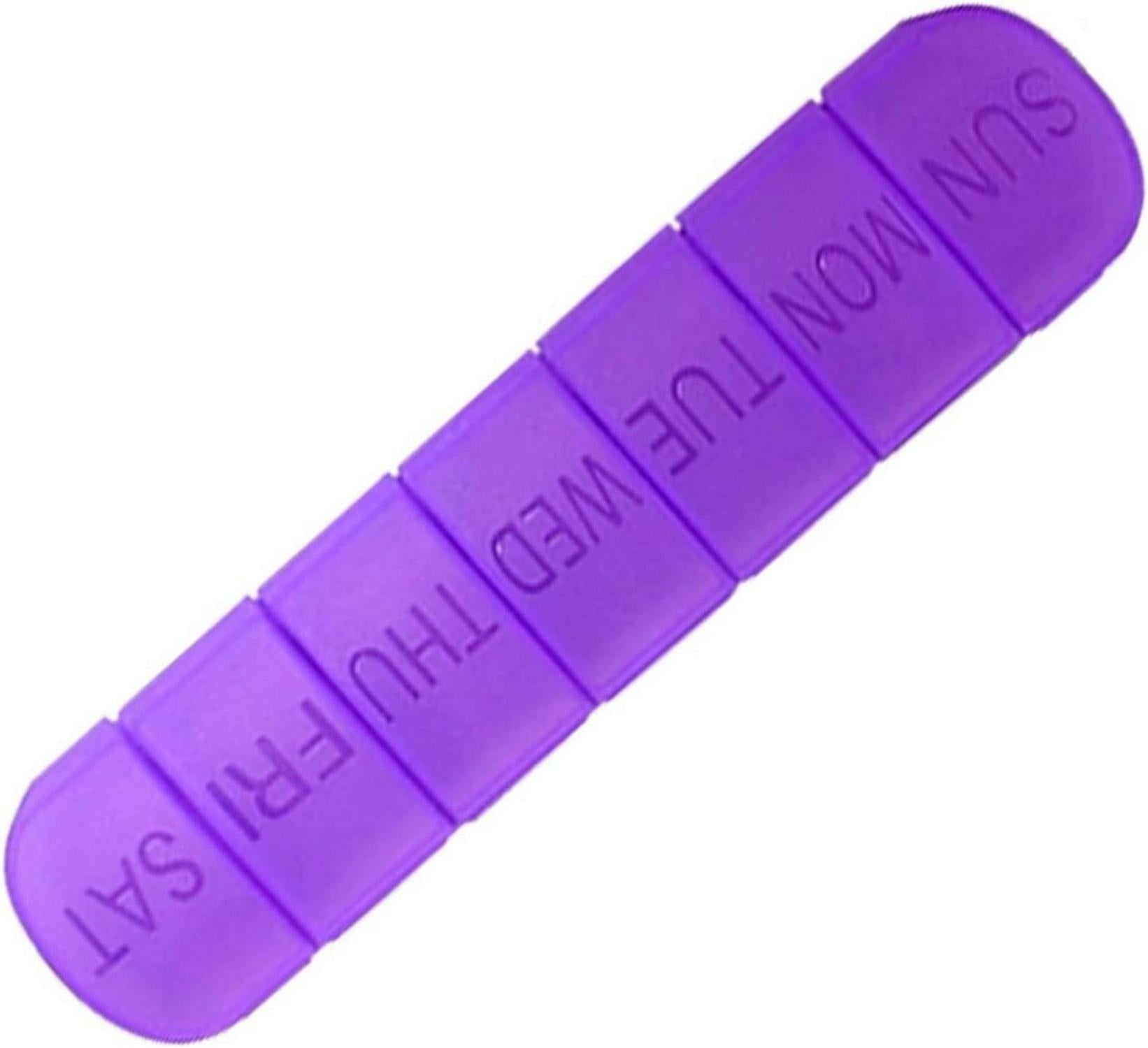 Wöchentliche Pillendose 7 Tage großes Tablettenorganizer mattes Finish