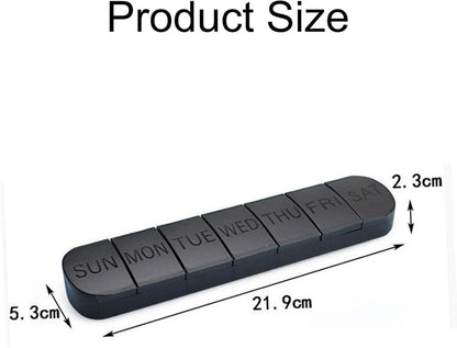 Große Pillendose 7 Tage Medikamentenvitamine Organizer