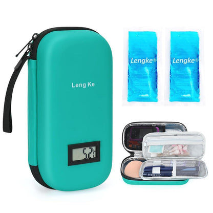 Insulin Kühltasche mit 2 Kühlakkus – Diabetes Reisetasche