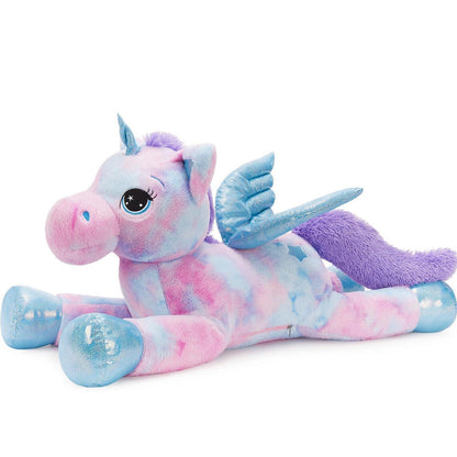 XXL Einhorn Kuscheltier 110cm - Weiches Plüschtier für Kinder