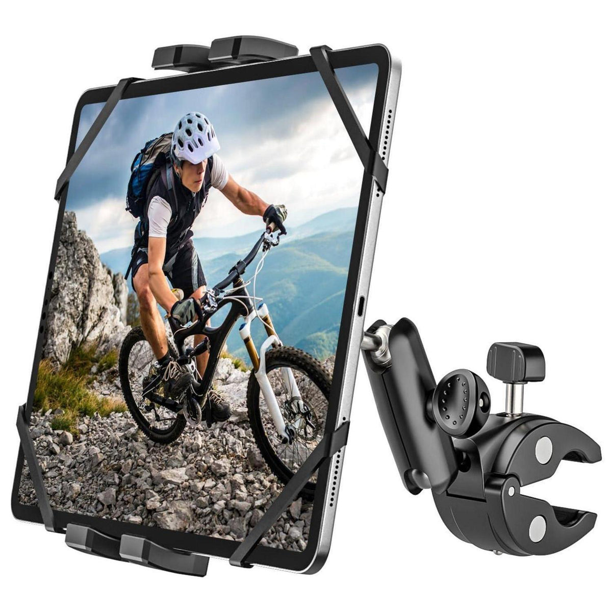 Tablet Halterung Fahrrad Motorrad – Robust & 360° drehbar