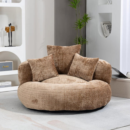 Lazy Sitzsack mit hoher Lehne – Bequemer Lounger für Wohnzimmer