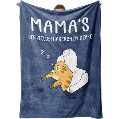 Kuscheldecke für Mama – Weiche Flanelldecke Geschenk für Mütter