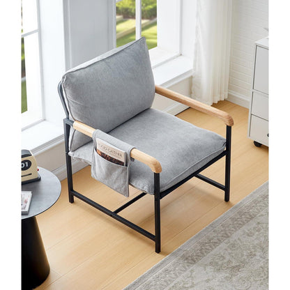 Loungesessel Grau – Bequemer Ohrensessel für Wohnzimmer & Co.