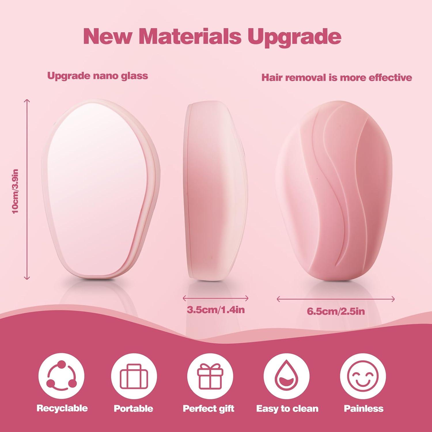 Magischer Kristall-Haarradierer Nano Schmerzloses Peeling Haarentfernung HIVOX