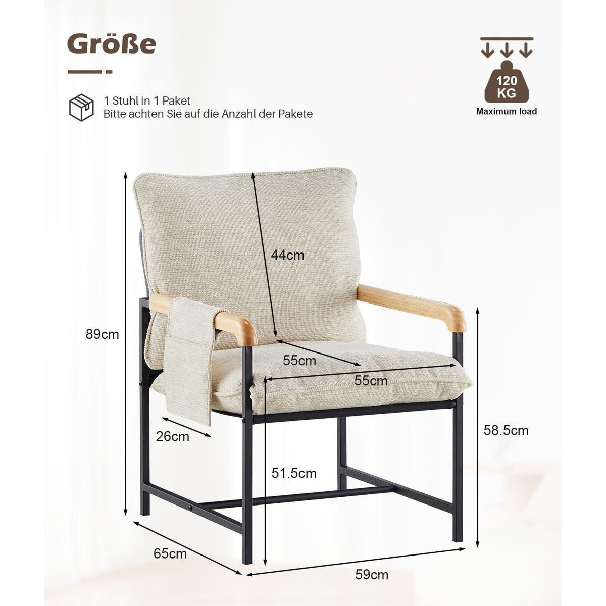 Loungesessel Modern – Bequemer Sessel für Wohnzimmer & Schlafzimmer