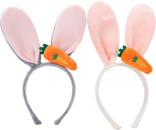 Hasenohren Haarreif Bunny Osterhasen Kostüm Zubehör Set