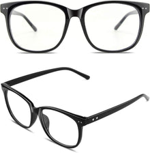 UV400 Designer Inspiriert Hornbrille Großer Rahmen mit wasserdichter