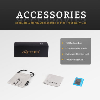 Hornbrille Großer Rahmen UV400 inkl. Tasche & Reinigungstuch