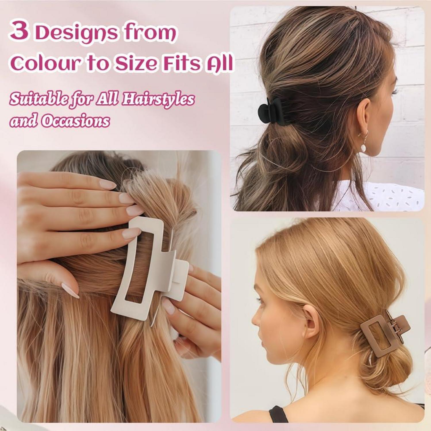 Haarklammer Set Damen Haarspangen Haarstyling Zubehör