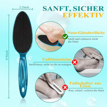 Nano Glas Hornhautentferner mit Langgriff für effektive
