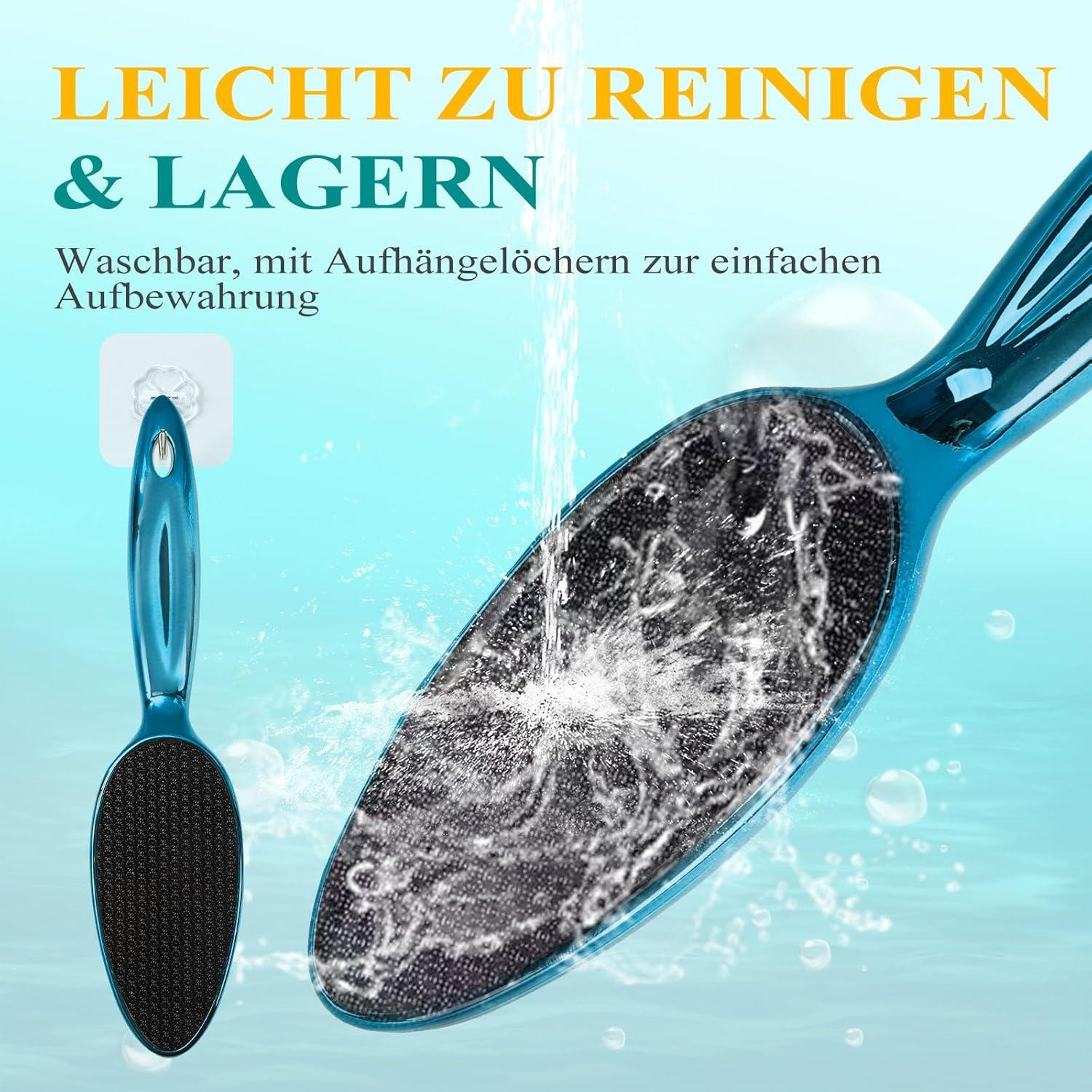Nano Glas Hornhautentferner zum sanften Peeling von nassen und