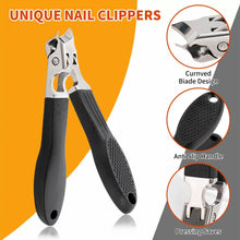 Ergonomische schräge Nagelknipser mit Spritzschutz und