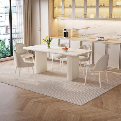 Weißer Esstisch 160 cm – Modern & Platzsparend für 4-6 Personen