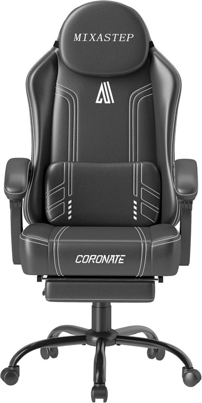 Ergonomischer Gaming Stuhl mit Verstellbarer Rückenlehne