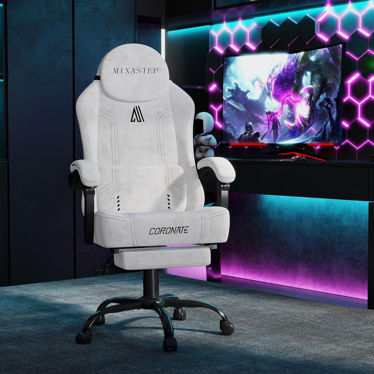 NSMAZXO MIXASTEP Gaming Stuhl Ergonomisch 360° Drehfunktion