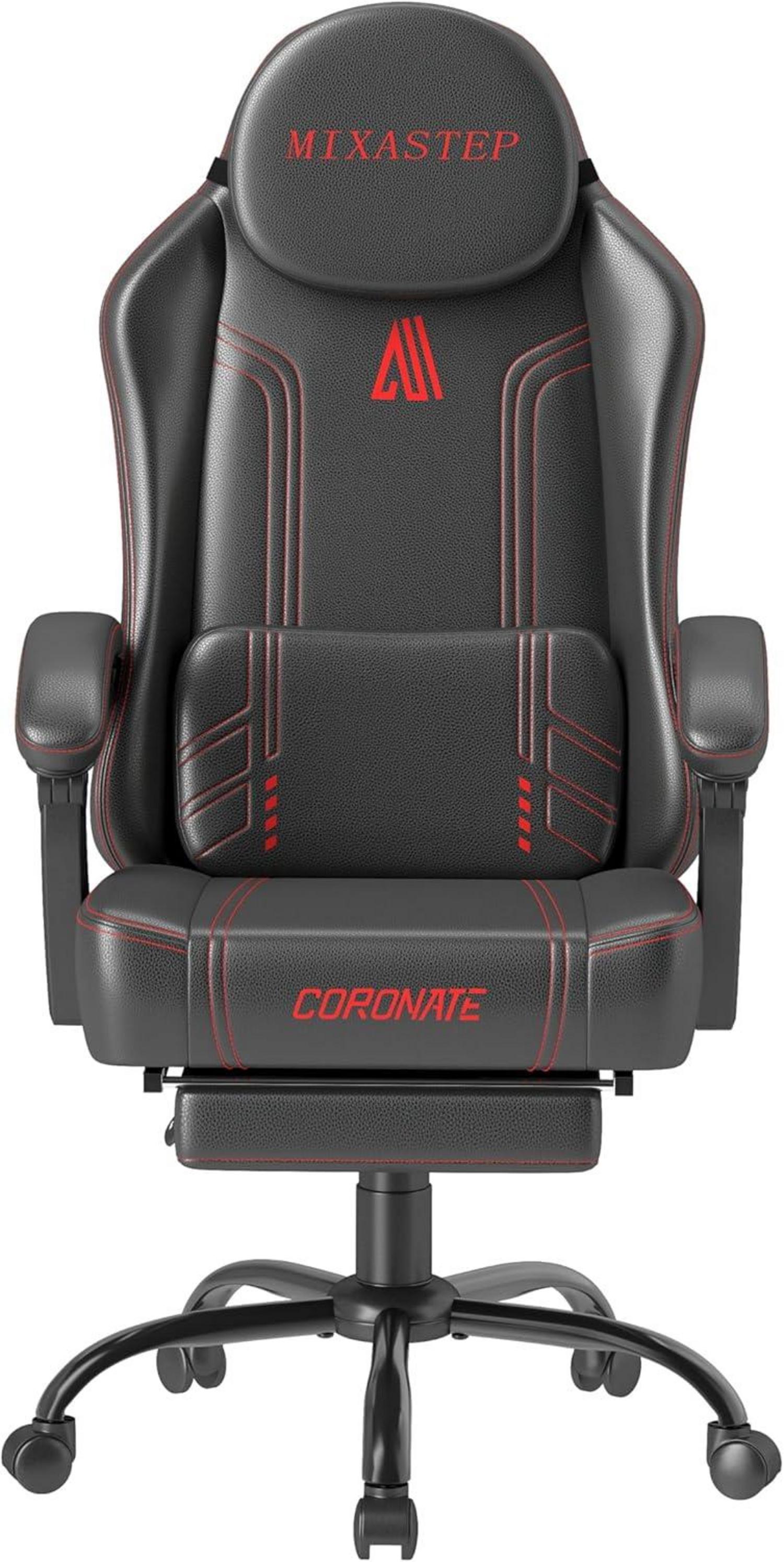 Ergonomischer Gaming Stuhl mit verstellbarer Rückenlehne