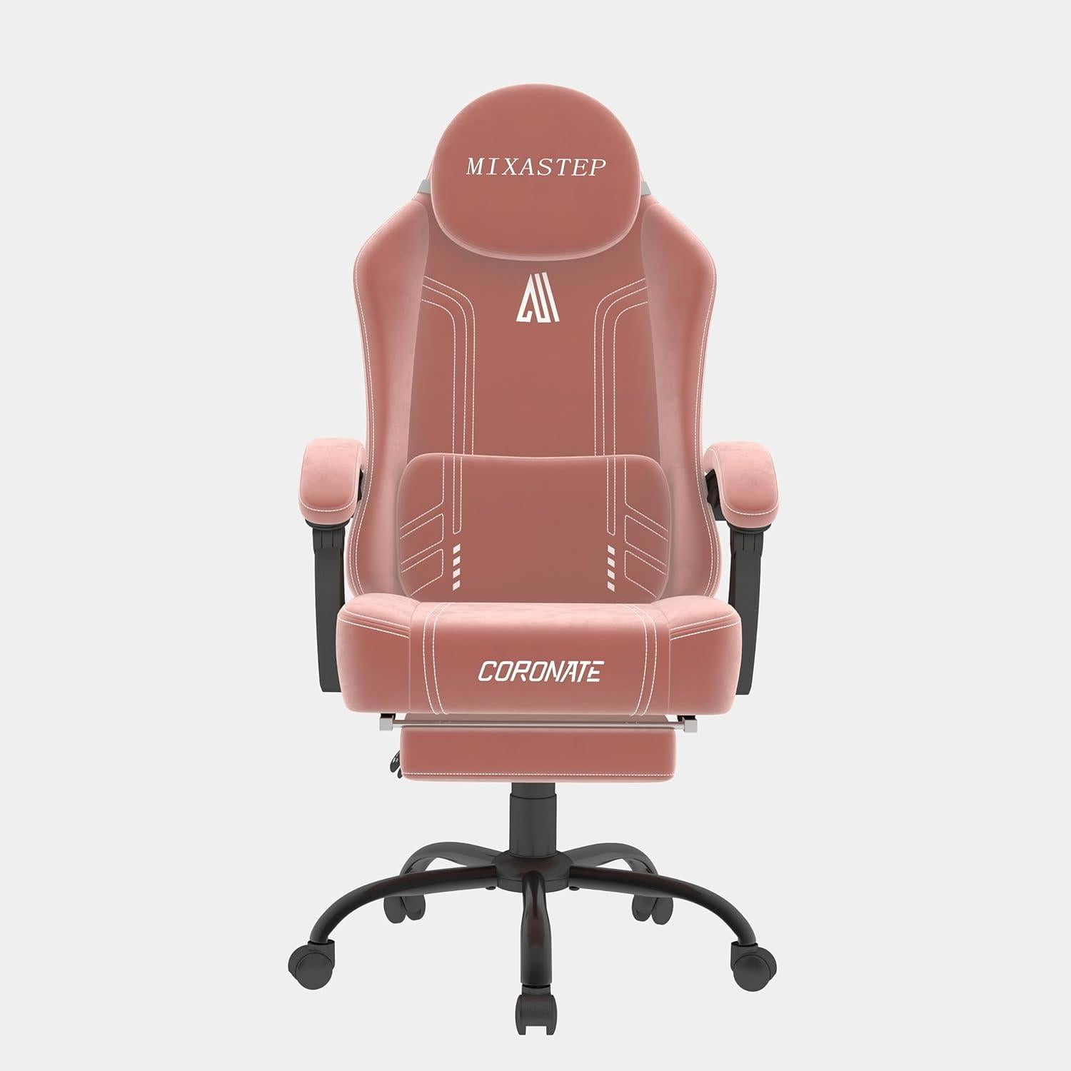 Ergonomischer Gaming Stuhl mit Verstellbarer Rückenlehne