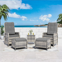Polyrattan Lounge Set 2 Personen Gartenmöbel Sitzgruppe Tisch