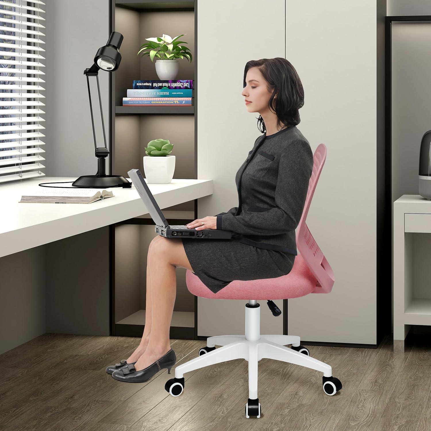 Ergonomischer Schreibtischstuhl mit Mesh, Rolling Work
